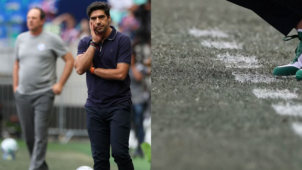 Abel Ferreira 'chora' após derrota do Palmeiras para o Bahia