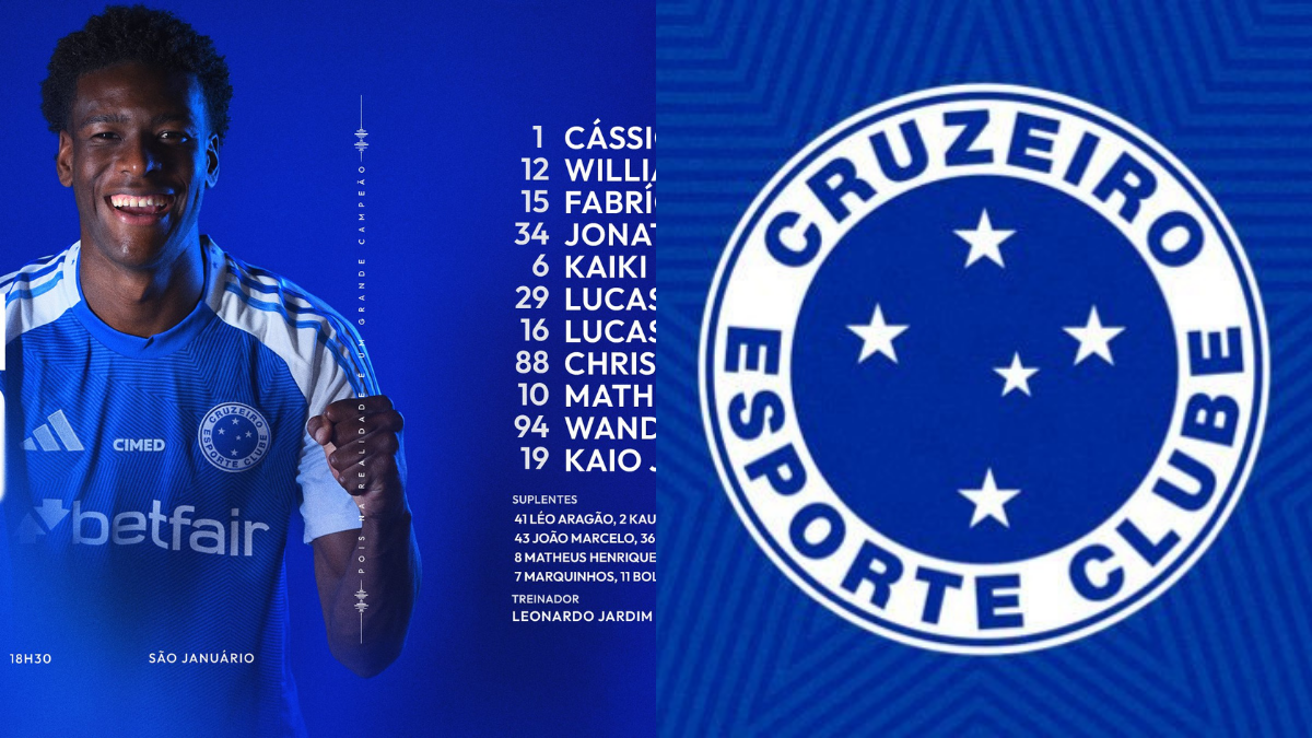 Cruzeiro define escalação para jogo contra Vasco, pelo Brasileirão