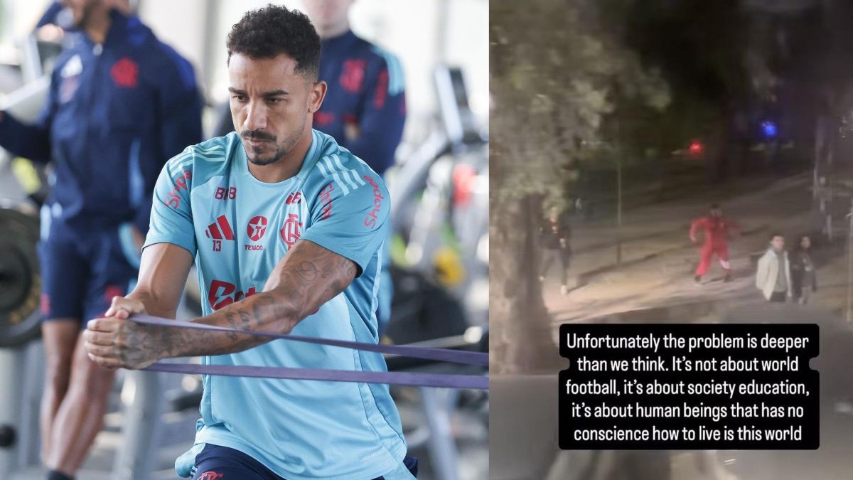 Danilo se revolta com torcedores do Estudiantes contra Flamengo