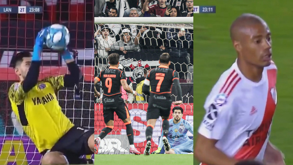 Defesa de Rossi em ‘cavadinha’ de Yuri Alberto resgata lance contra De La Cruz em 2019; veja vídeo