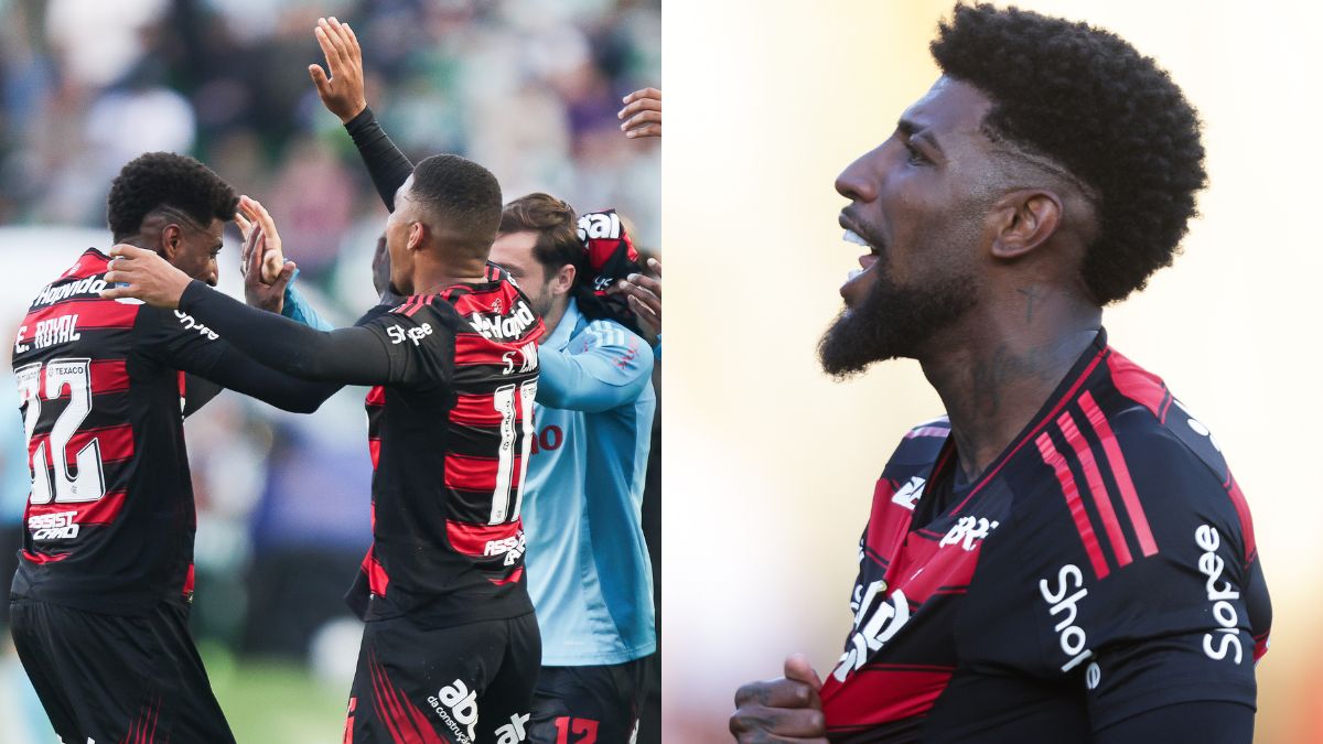 Emerson Royal marca 1º gol pelo Flamengo em jogo contra o Juventude