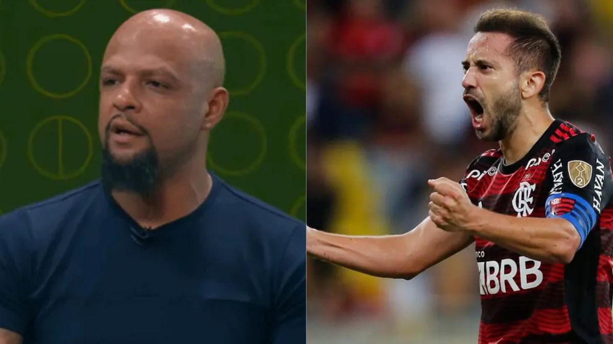 Felipe Melo revela que 'implorou' para Fluminense contratar ídolo do Flamengo