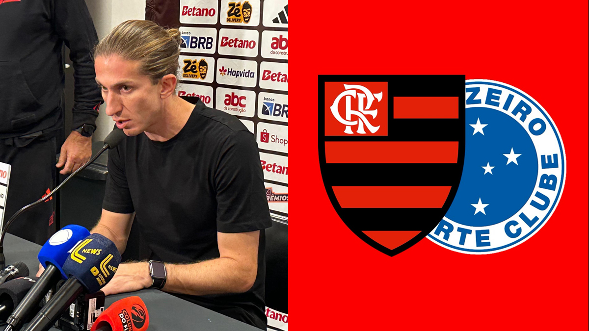 Filipe Luís adota discurso firme antes de jogo do Flamengo x Cruzeiro
