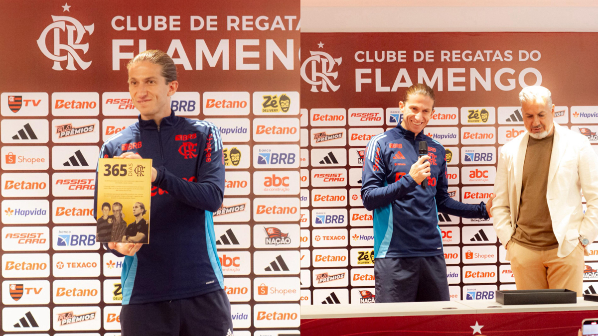 Filipe Luís completa 1 ano como técnico do Flamengo e projeta futuro no clube: “Espero ficar muito tempo”