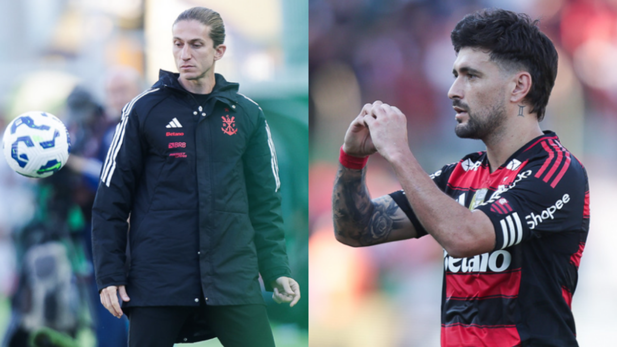 Filipe Luís define time titular jogo do Flamengo x Estudiantes