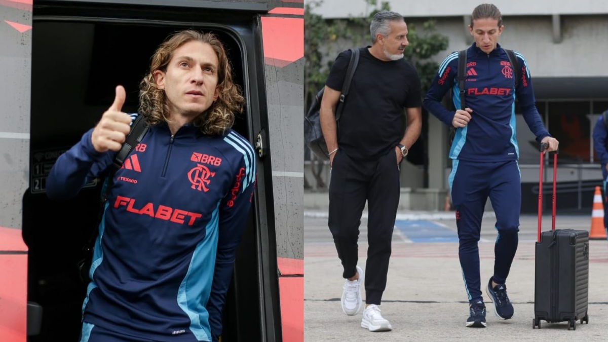 Filipe Luís negocia renovação com o Flamengo