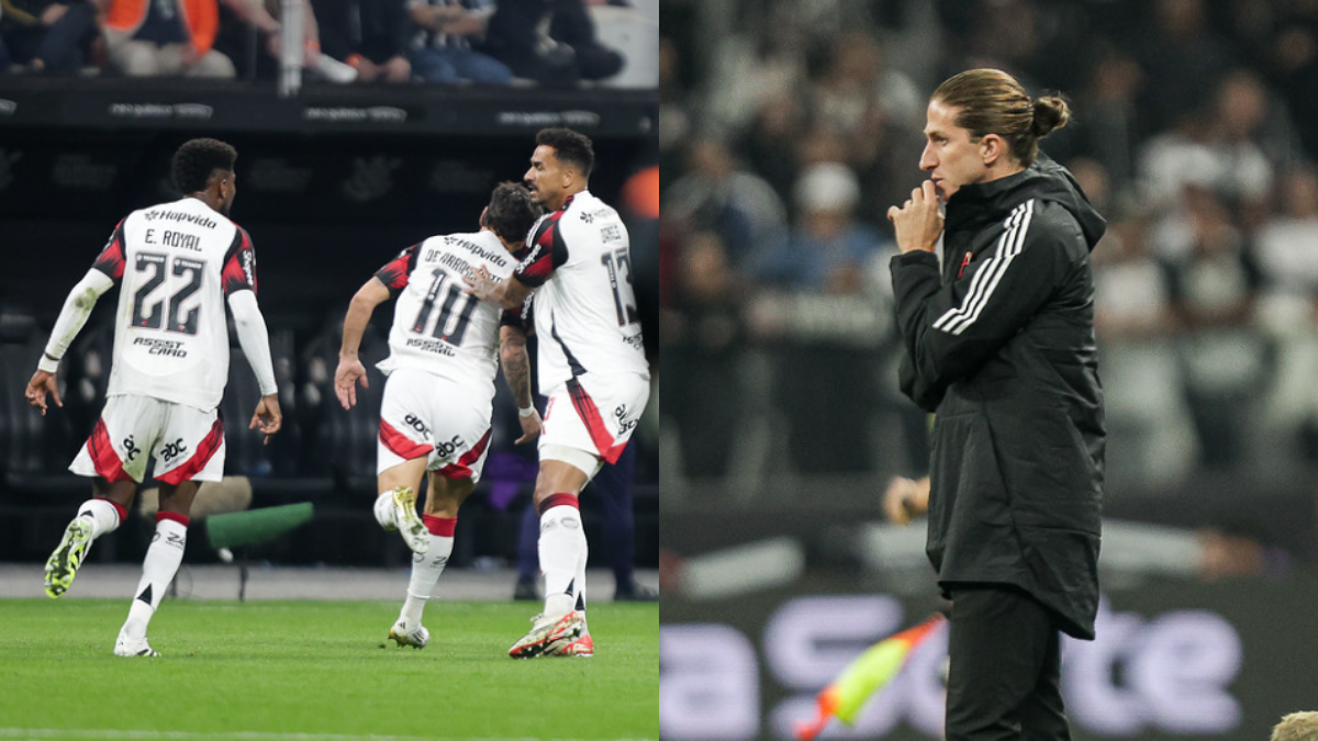 Filipe Luís revela pedido de desculpas ao técnico do Corinthians