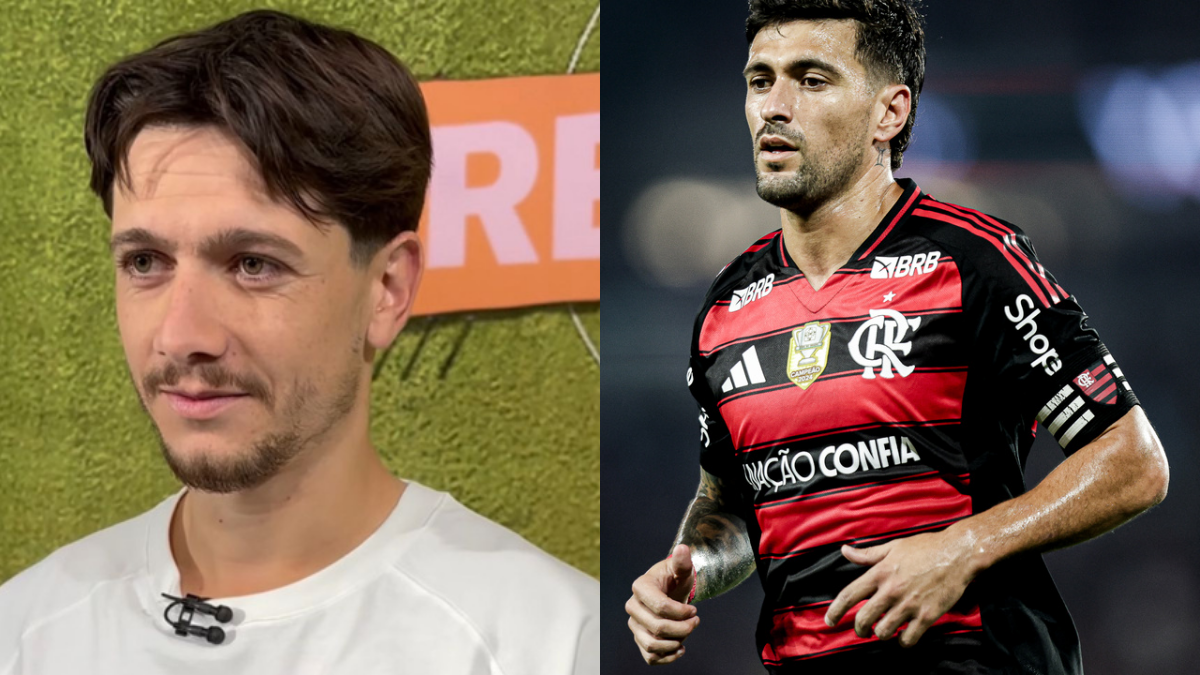 Garro, do Corinthians, coloca Arrascaeta, do Flamengo