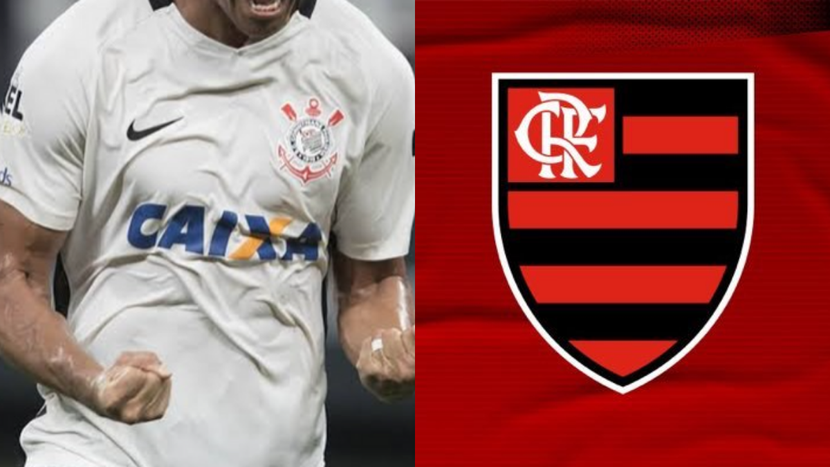 Jogador do Flamengo gera polêmica ao postar foto com camisa do Corinthians em redes sociais