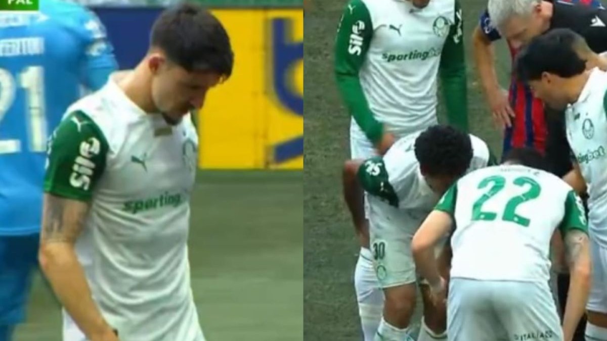 Palmeiras perde 2 jogadores por lesão e coloca culpa no gramado