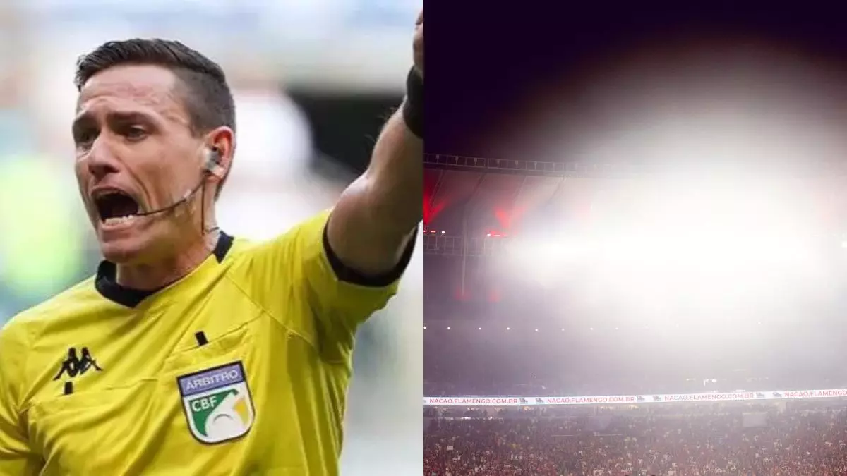 Ramon Abatti apita jogo do Flamengo x Cruzeiro, pelo Brasileirão