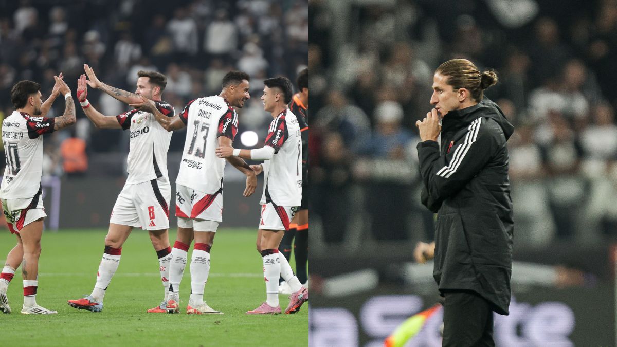 Rodada perfeita? Filipe Luís mantém 'pés no chão' após vitória do Flamengo