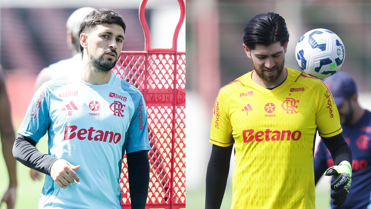 Rossi e Arrascaeta convocam torcida do Flamengo para jogo
