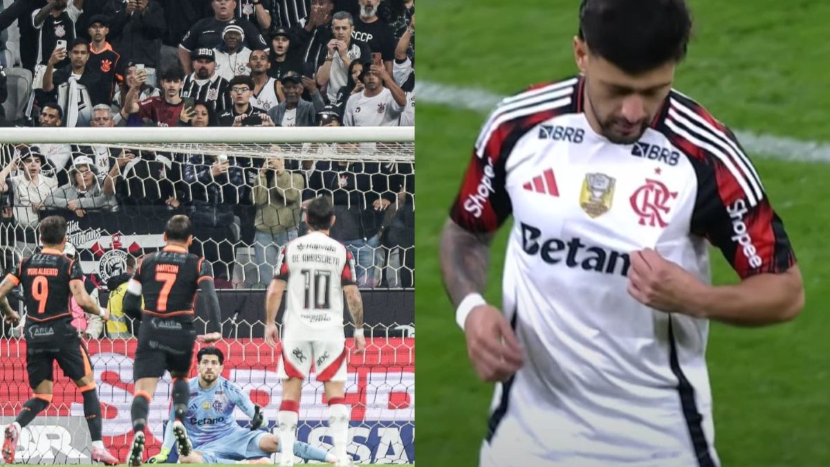 SEGUE O LÍDER! Flamengo vira no fim, vence Corinthians em Itaquera e abre vantagem para Cruzeiro e Palmeiras no Brasileirão