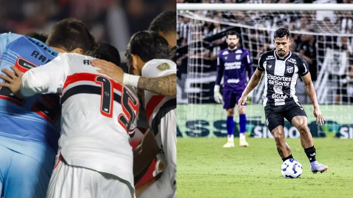 São Paulo x Ceará encerra 25ª rodada
