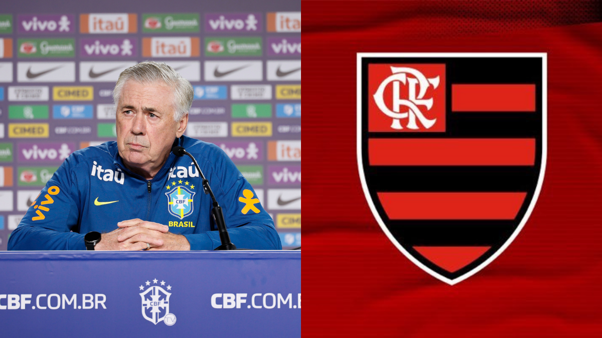 Ancelotti convoca 3 jogadores do Flamengo em pré-lista da Seleção Brasileira