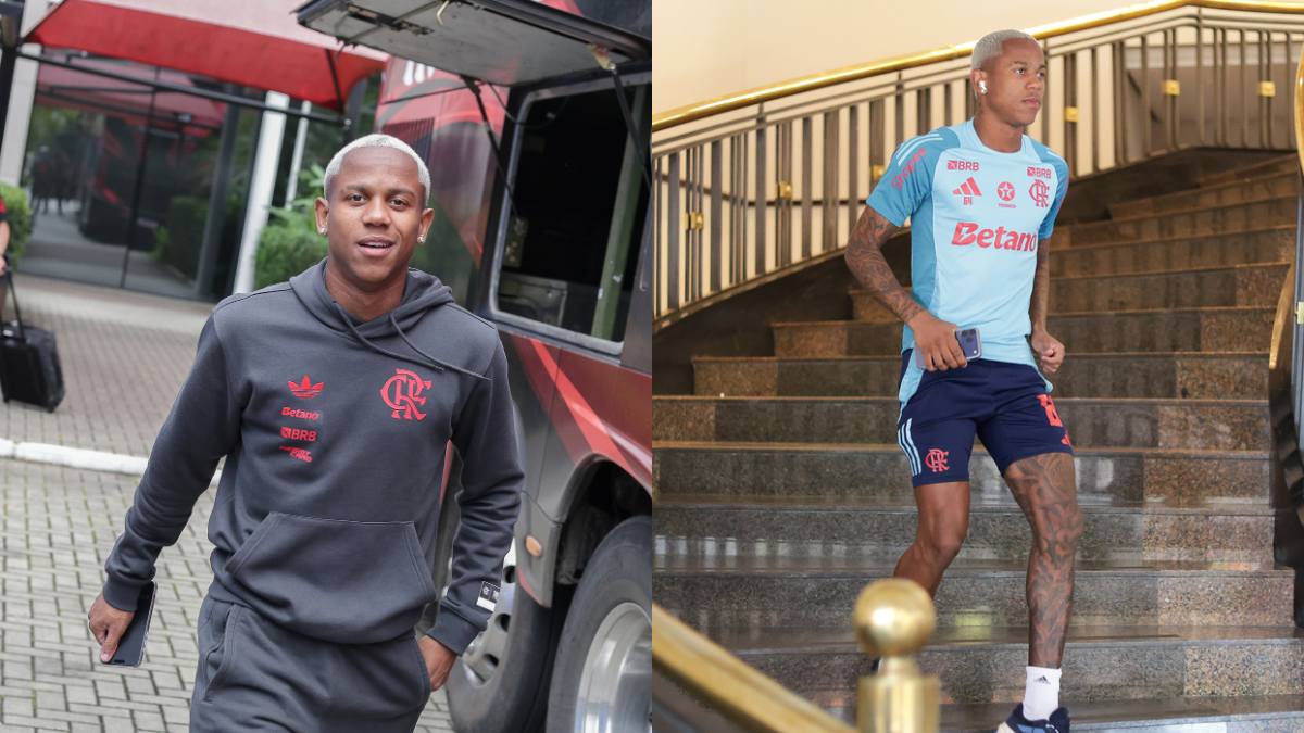 Wallace Yan toma atitude e se escala para jogo do Flamengo x Corinthians