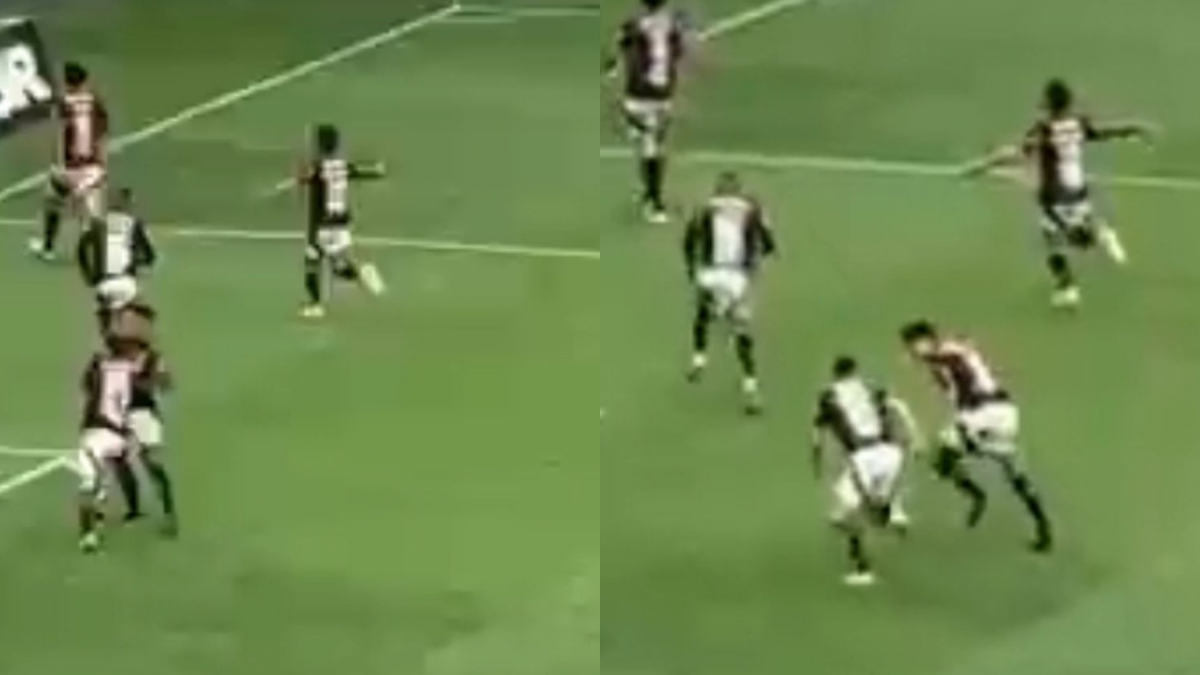 2 jogadores ‘surtam’ e chamam atenção em jogo do Flamengo x Palmeiras; veja vídeo