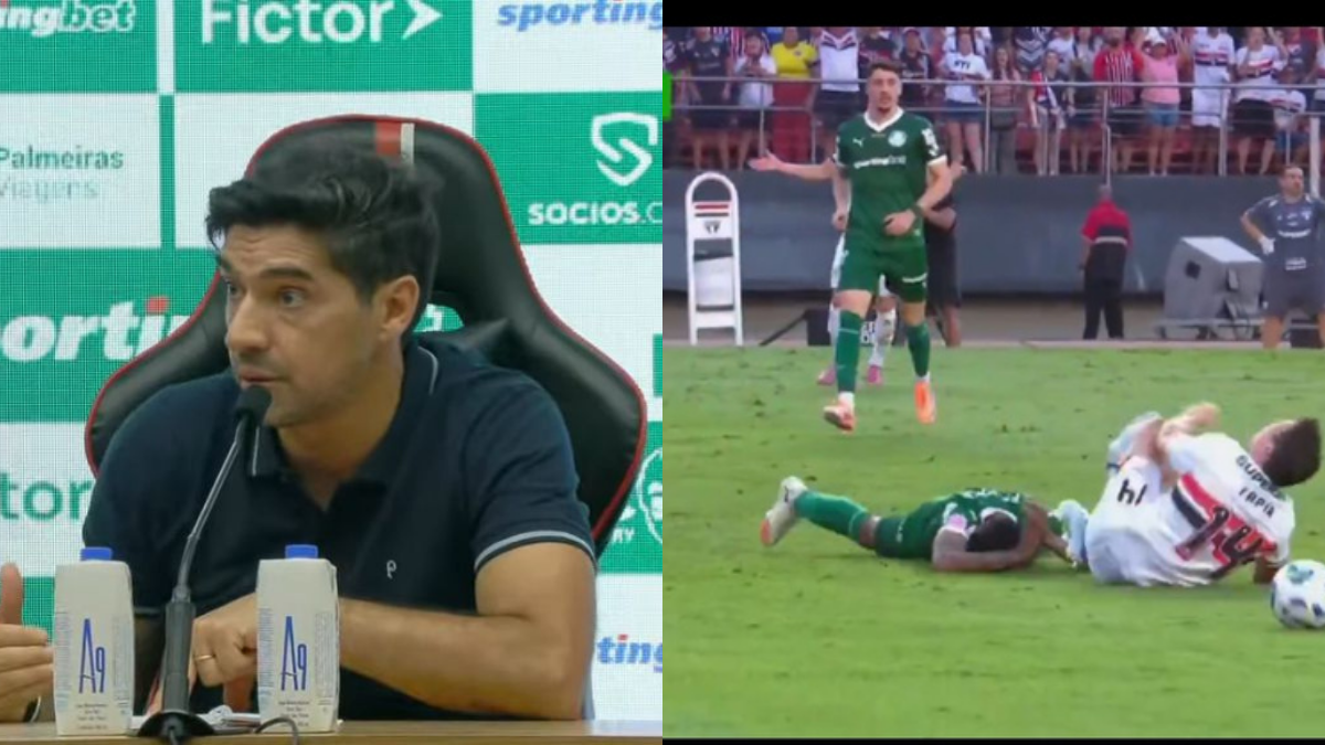 Abel Ferreira defende árbitro por não marcação de pênalti contra o Palmeiras