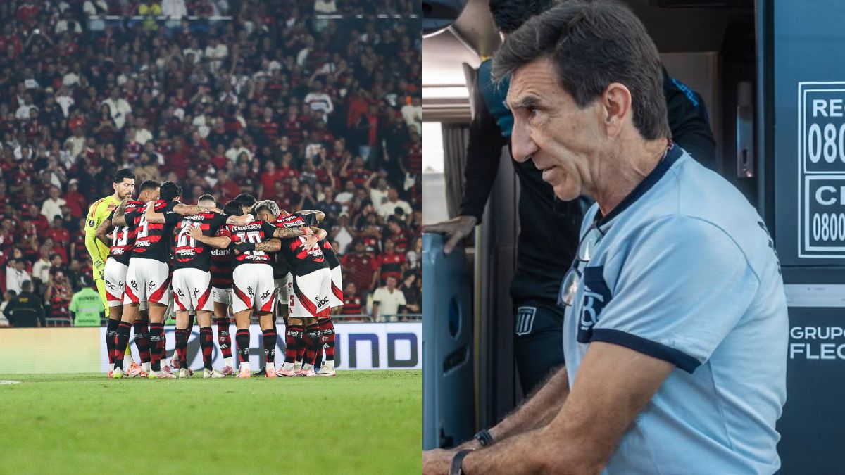 Flamengo provoca técnico do Racing após classificação; treinador disse que iria à final em Lima