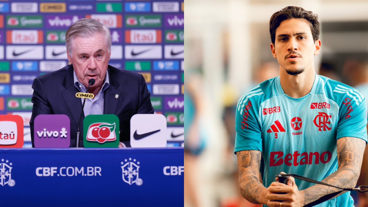 Ancelotti compara Pedro, do Flamengo, com atacante de time inglês