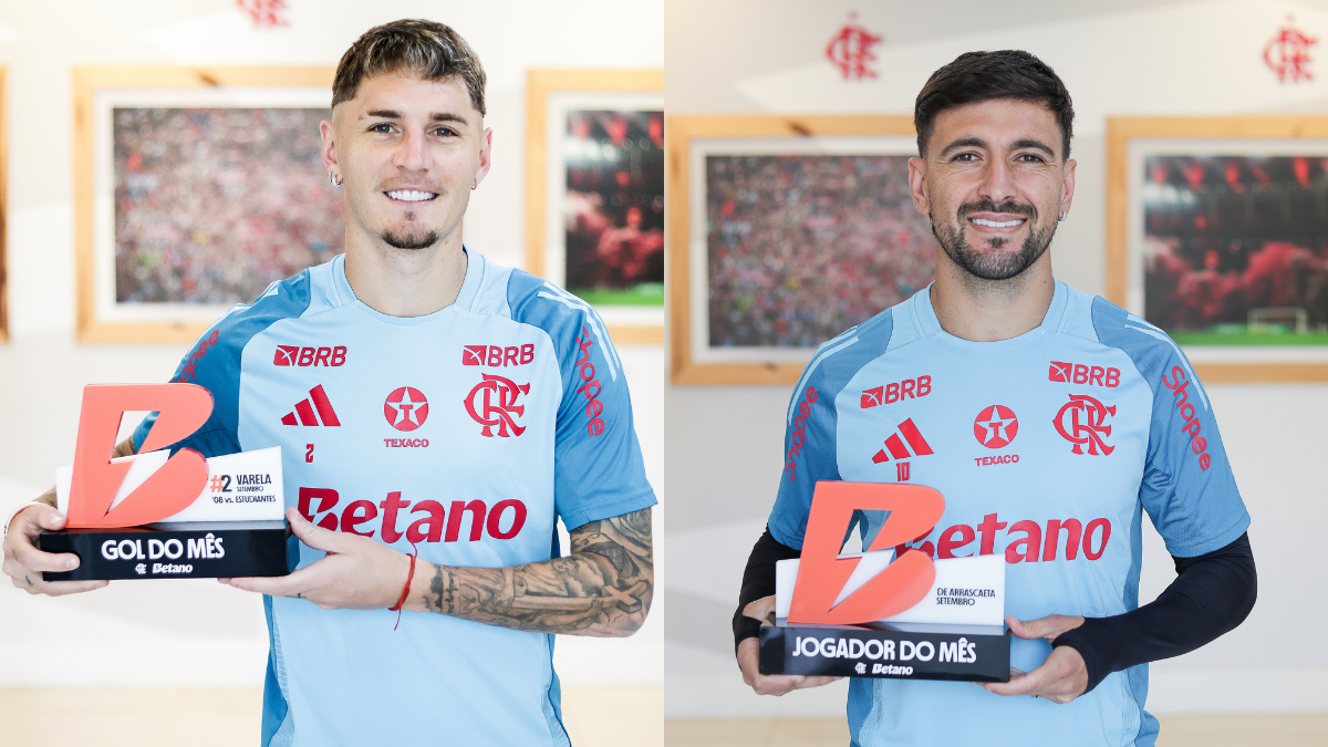 Arrascaeta e uruguaio levam prêmios em setembro