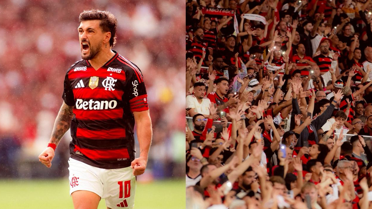 Arrascaeta vibra com torcida e mira arrancada do Flamengo em reta final da temporada