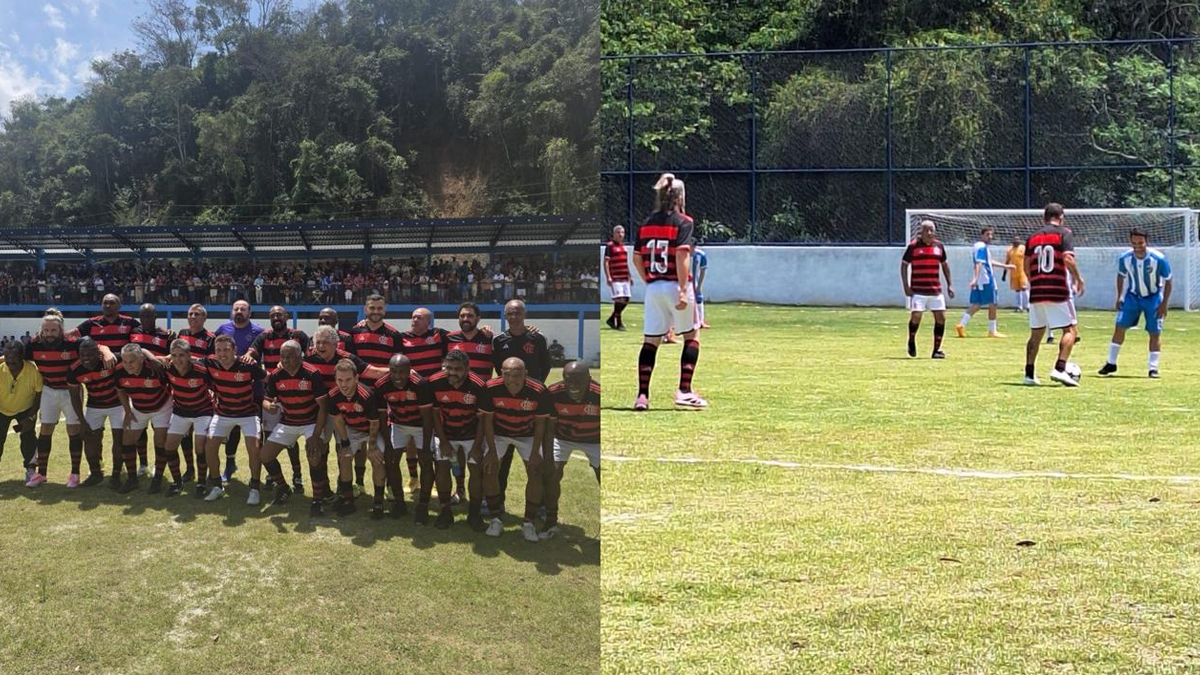 Athirson e Beto brilham, e FlaMaster dá show em jogo festivo