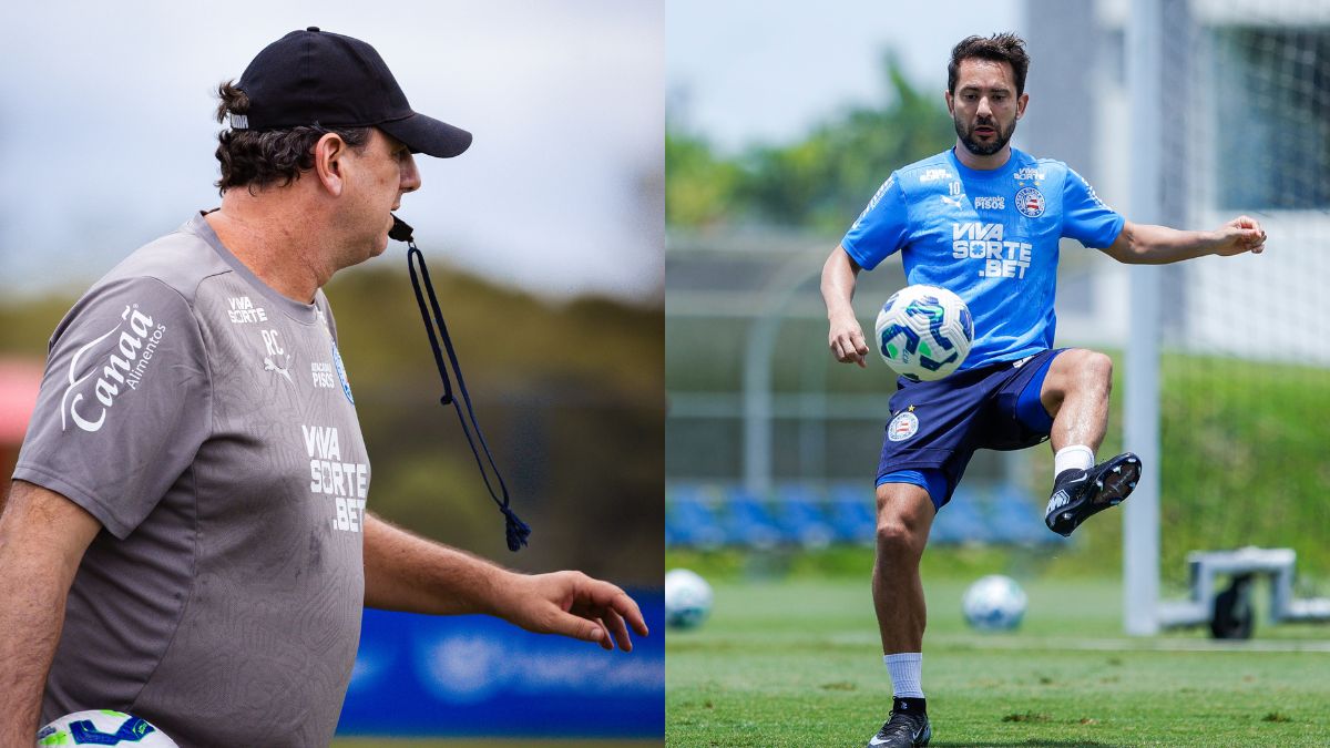 Bahia esboça provável escalação para jogo contra o Flamengo