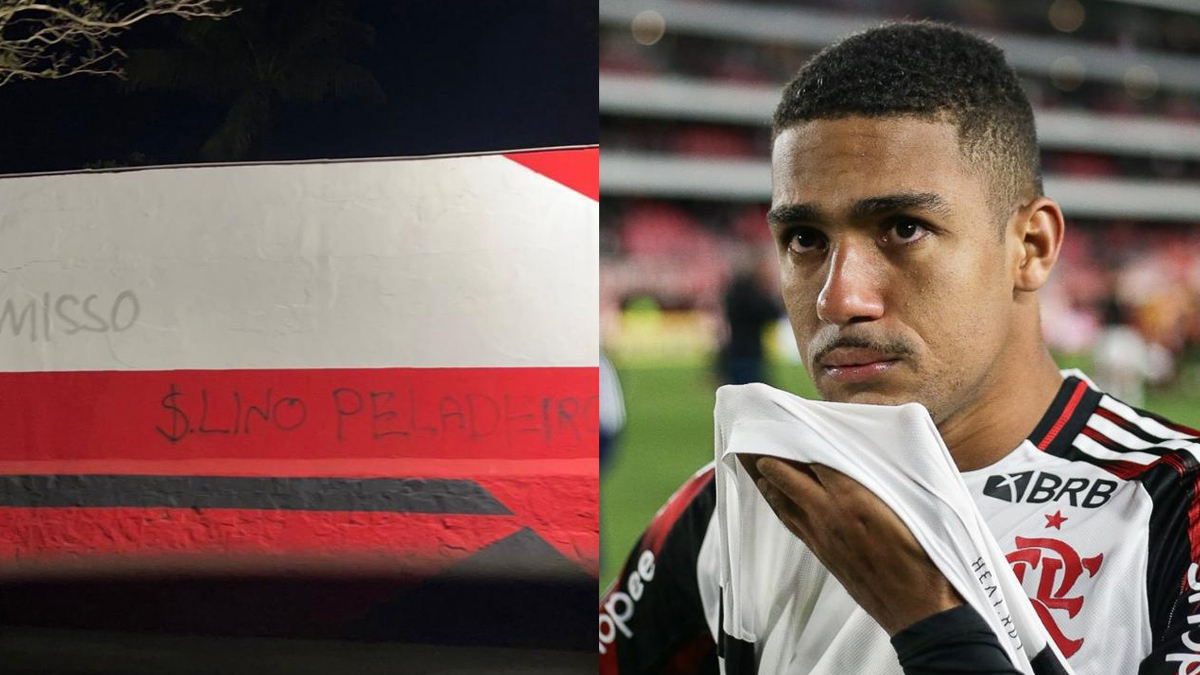 Bap e Samuel Lino são alvos de pichação na Gávea