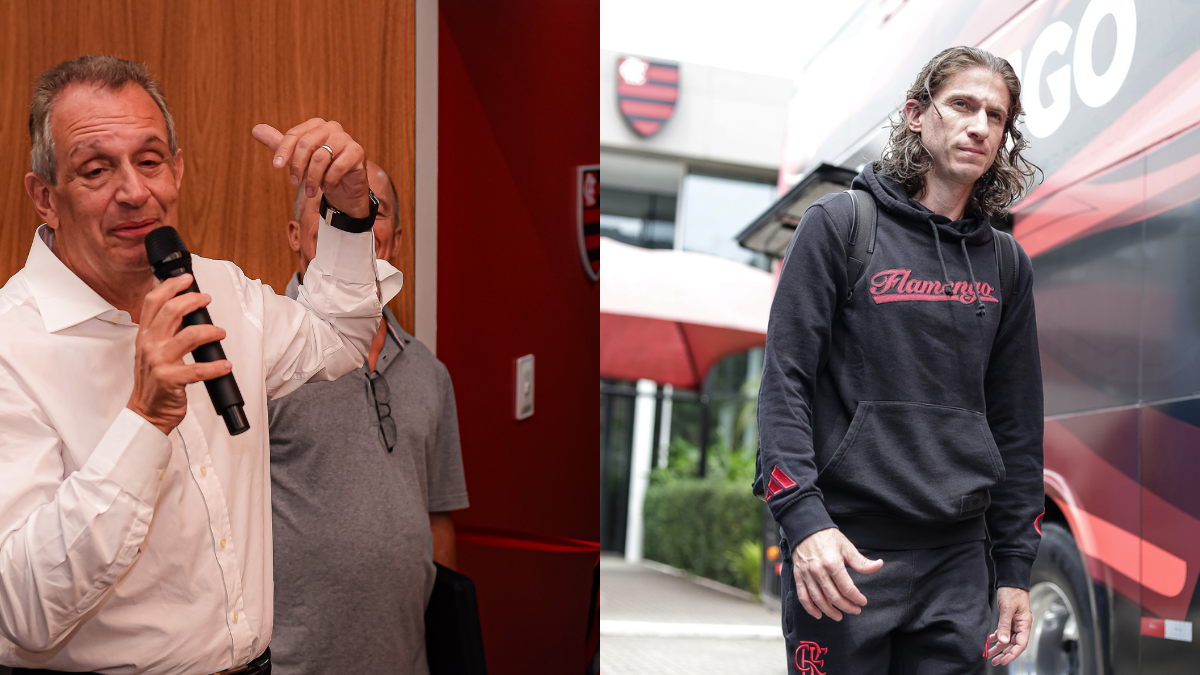 Bap manda recado sobre renovação de contrato com Filipe Luís