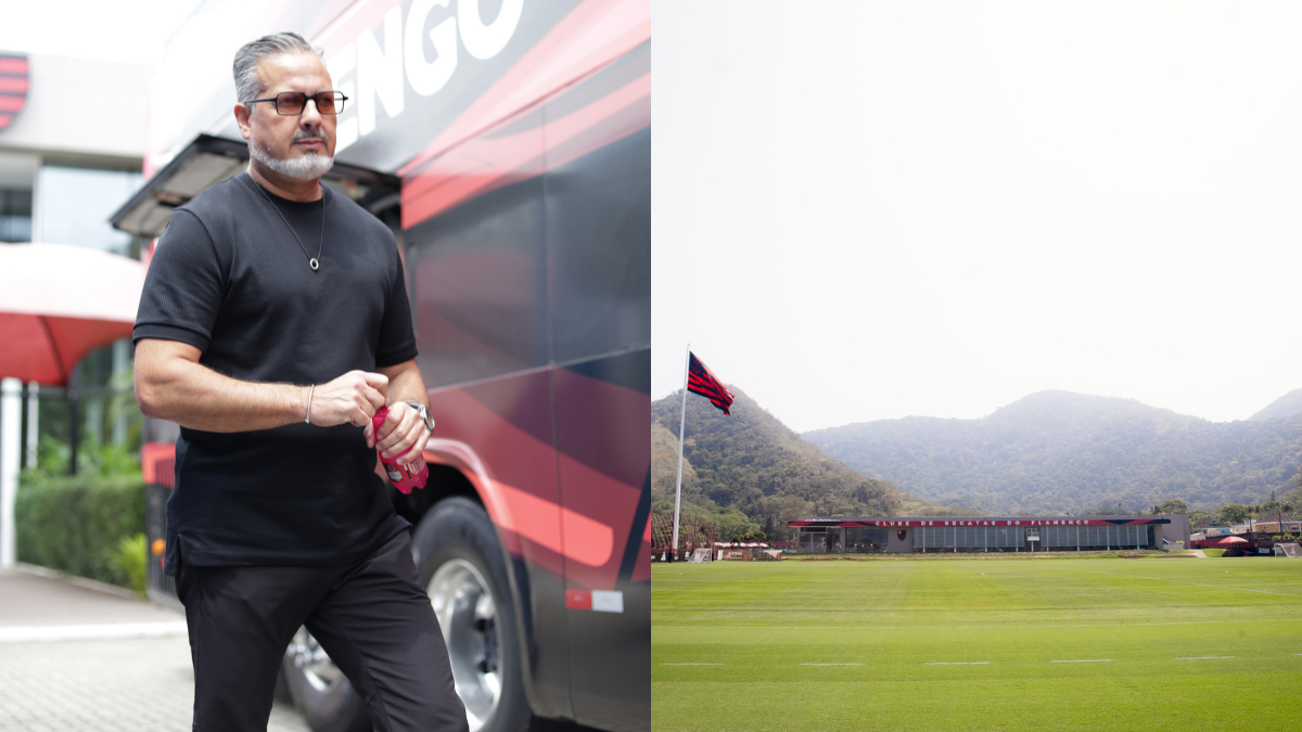 Boto toma atitude drástica com visita surpresa em treino do Flamengo no Ninho