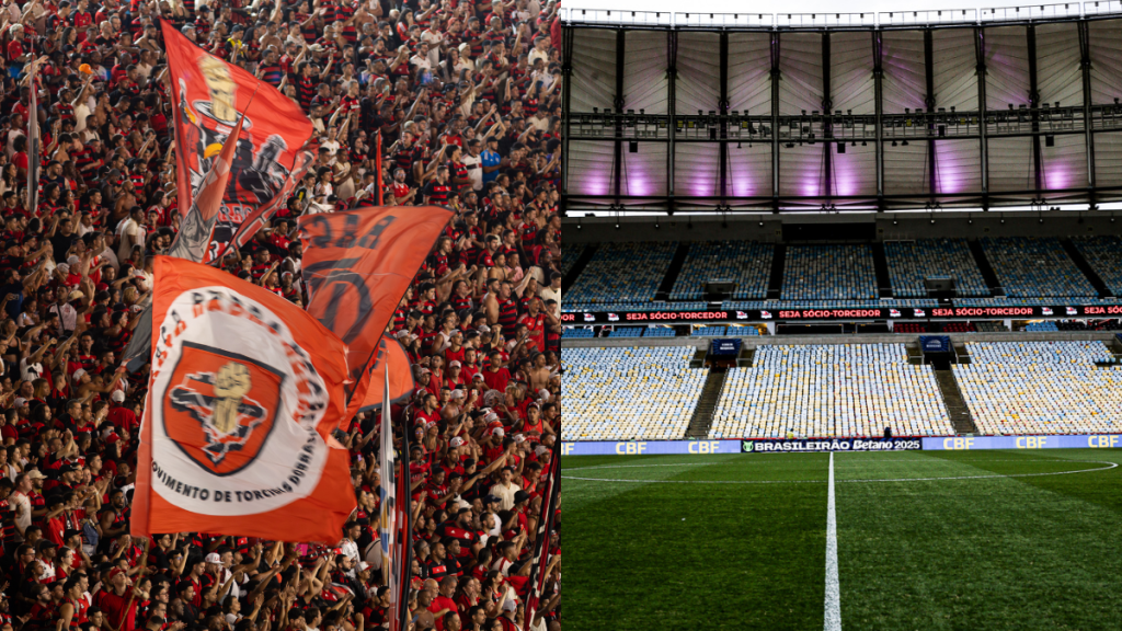 CASA CHEIA! Torcida do Flamengo esgota ingressos para jogo contra o Palmeiras