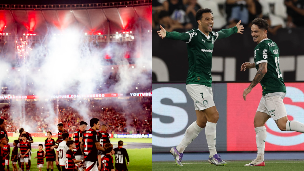 CBF altera horário de jogo do Flamengo x Palmeiras, no Brasileirão