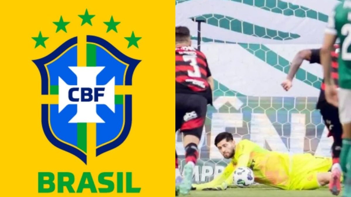 CBF faz escolha para arbitragem de jogo do Flamengo x Palmeiras