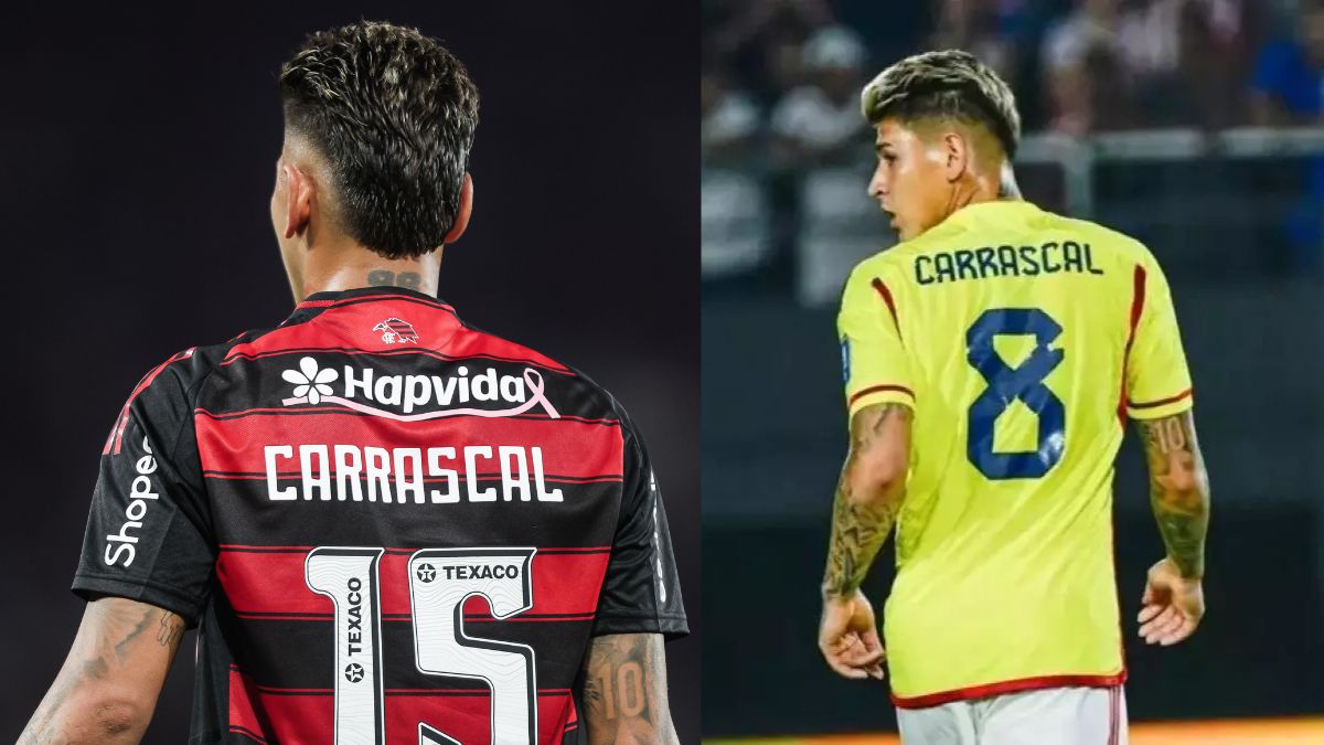 Colômbia não convoca Carrascal, e jogador segue à disposição do Flamengo