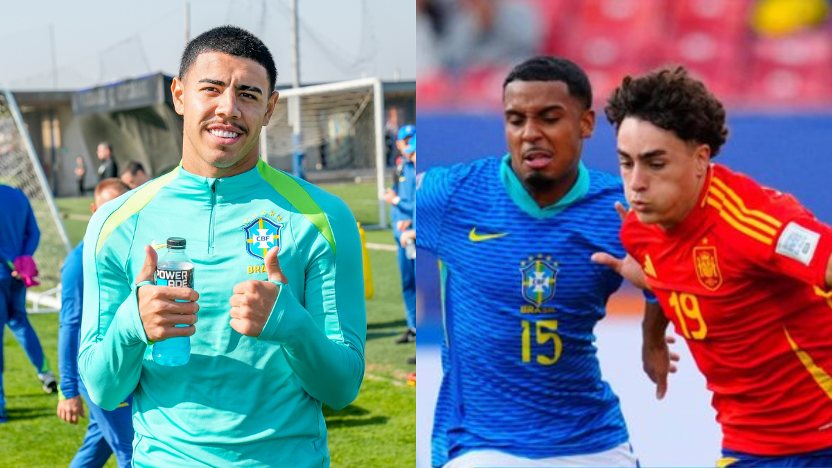 Com 2 jogadores do Flamengo, Brasil perde para Espanha e é eliminado na Copa do Mundo Sub-20
