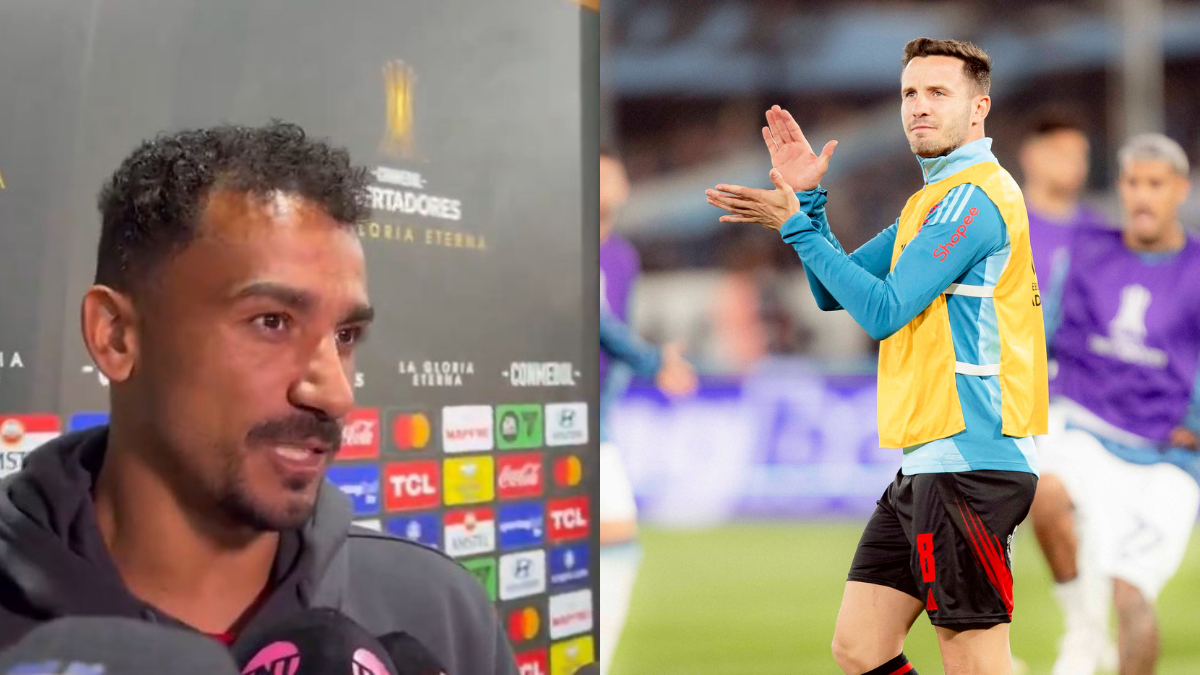Danilo conta desabafo feito a Saúl antes de jogo do Flamengo x Racing, pela Libertadores