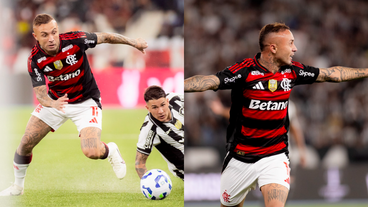 Everton Cebolinha é substituído após 19 minutos em campo e vira preocupação para o Flamengo