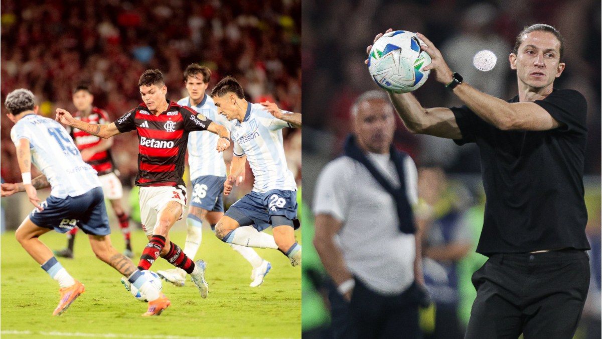 Filipe Luís faz previsão para jogo de volta do Flamengo x Racing