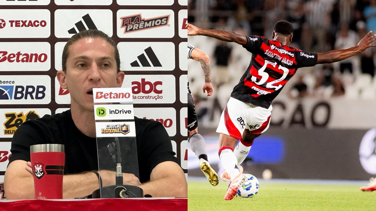 Filipe Luís responde críticas à base e revela como pretende usar os volantes do Flamengo