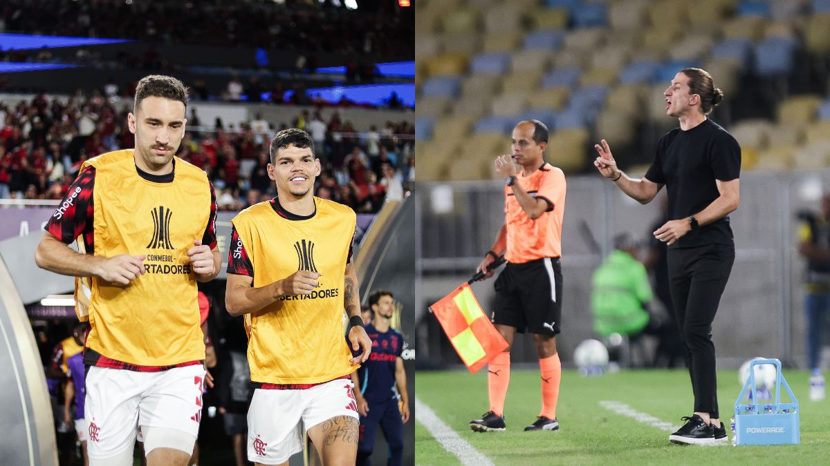 Filipe Luís revela 'medo' com Léo Ortiz após jogo do Flamengo x Racing