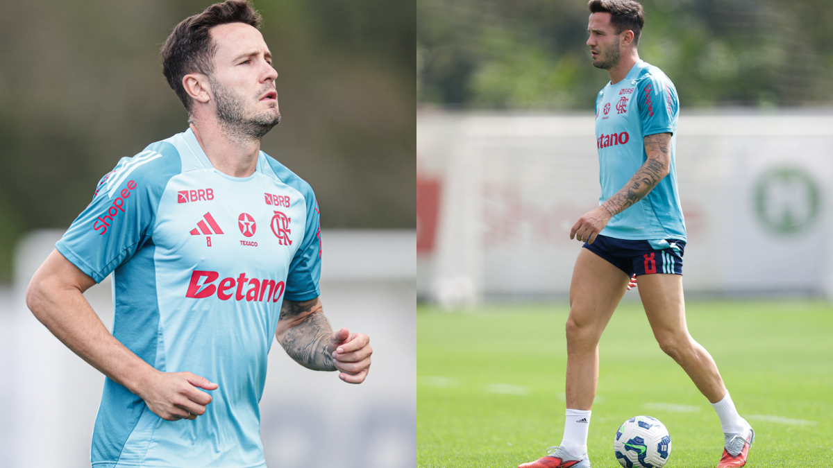 Filipe Luís tem dúvida sobre futuro de Saúl em jogo do Flamengo x Palmeiras