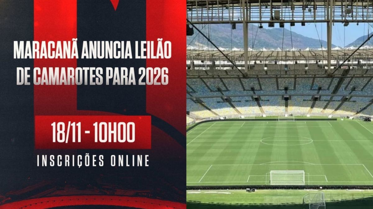 Flamengo anuncia leilão relacionado ao Maracanã