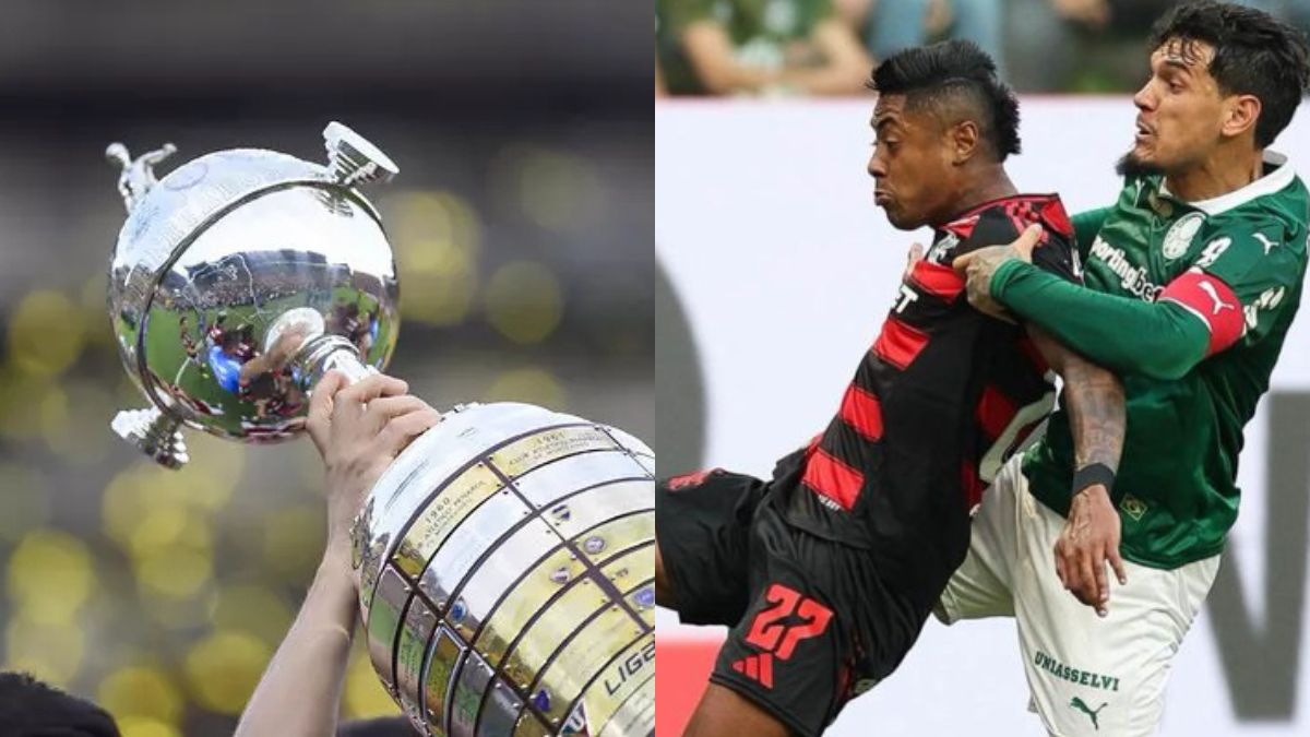 Flamengo e Palmeiras tem 6 jogos antes de final da Libertadores