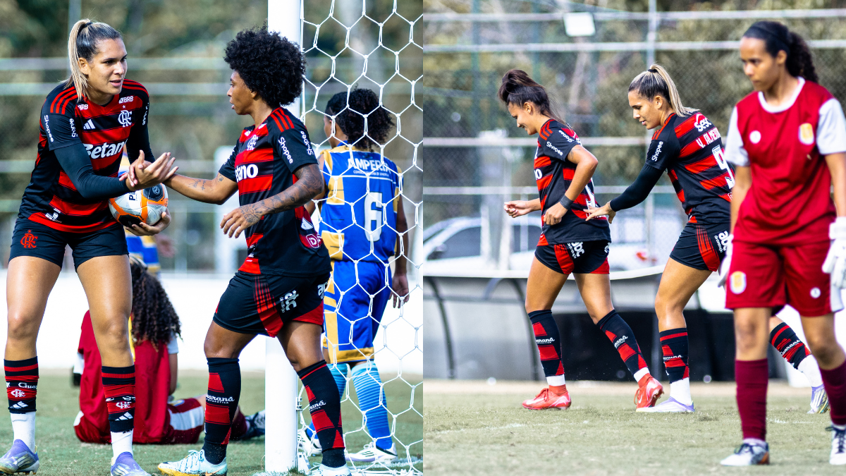 Flamengo faz 20 a 0 no Resende e lidera estadual