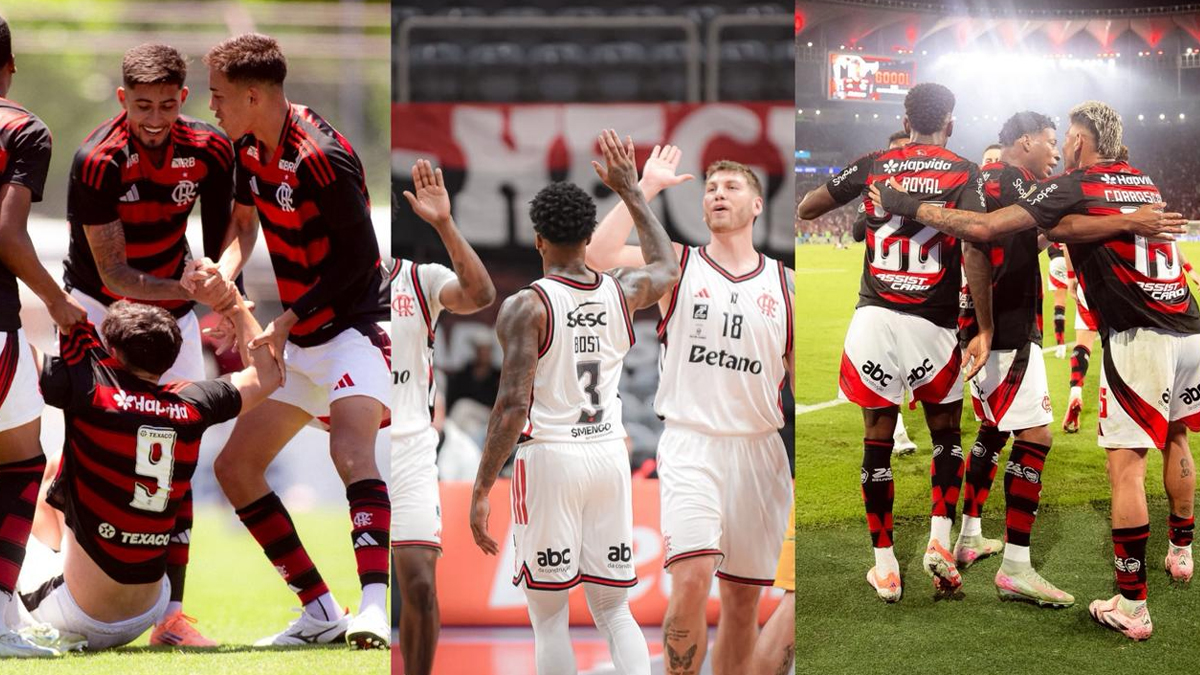 Flamengo jogará 3 vezes na quarta; confira os detalhes de cada partida