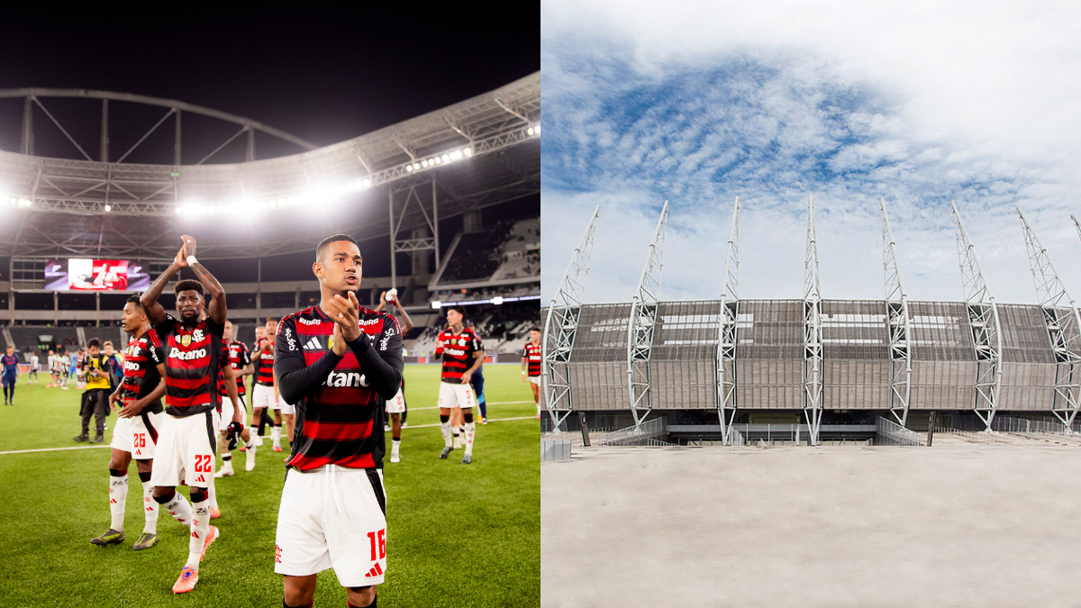 Flamengo pode alcançar marca surreal na Arena Castelão em jogo contra o Fortaleza