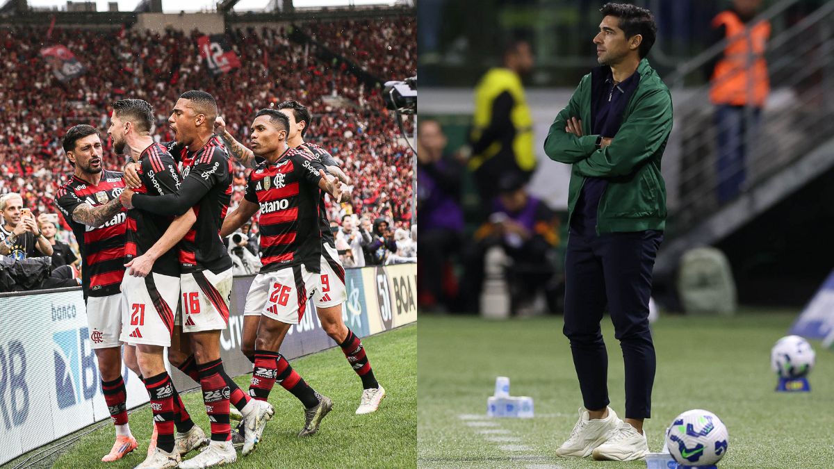 Flamengo supera ‘choros’ de Leila e Abel e soma 6 pontos contra o Palmeiras
