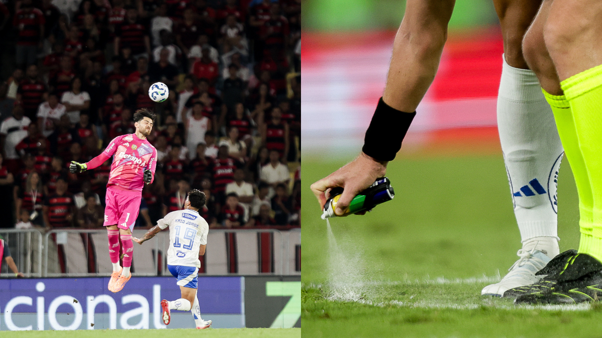 Foi recuo? Árbitro explica lance polêmico no jogo do Flamengo x Cruzeiro pelo Brasileirão